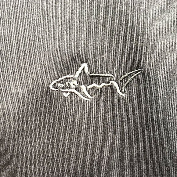 Shark Greg Norman For Tasso Elba Mens Play Dry Athletic Top Size XXL Gray Polos - Picture 7 of 11